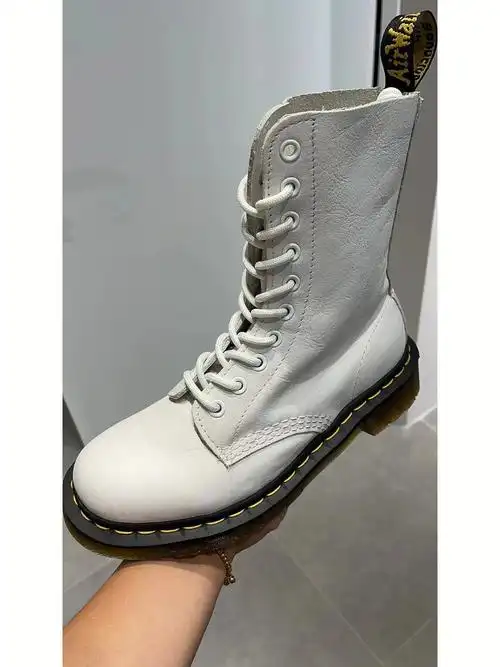 白色马丁靴合集drmartens