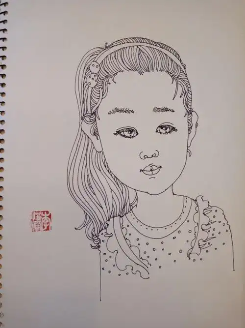 北京延庆李潇画室《儿童画人物写生教学示范》童画世界四岁到十二岁均