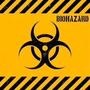 生化武器符号生化危机背景.矢量图照片