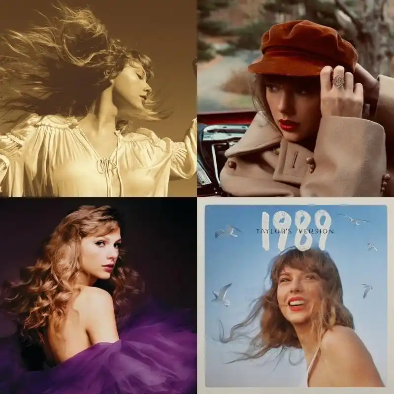 你最喜欢霉霉的哪一张重录专辑? #taylorswift