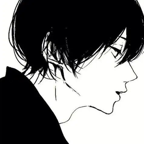 凹凸世界金头像人物黑白色 黑白头像图片大全 -【爱个性】