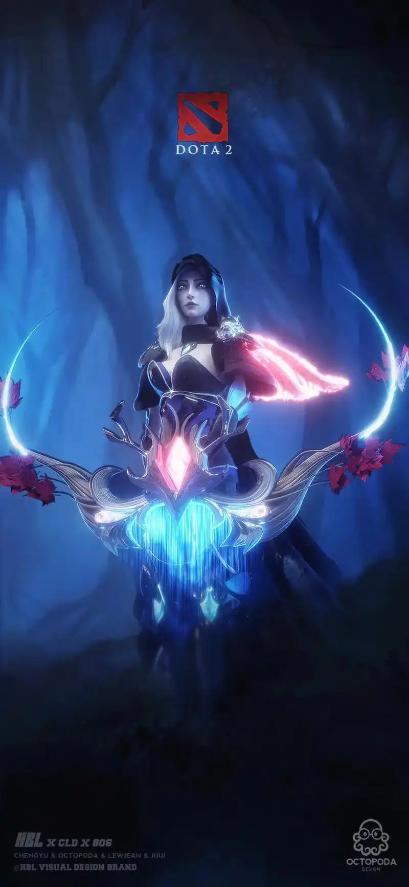 章鱼. 玩家建模小黑火女#游戏 #dota2 #美女 - 抖音