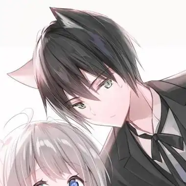 情侣头像超甜一对动漫