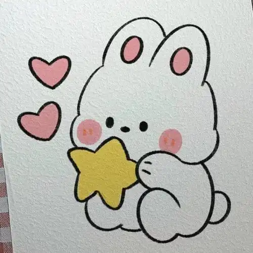 可爱的简笔画,和孩子一起画吧