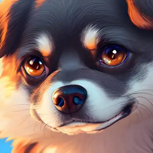 动物头像图片 可爱小狗