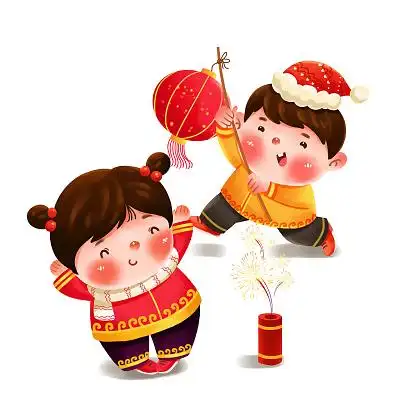 福娃素材 新年喜庆 喜庆 可爱福娃 新年png素材春节新年2021福娃卡通