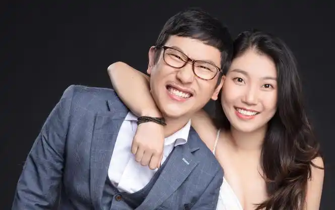 天真蓝 亲密照 双人合影