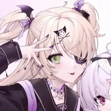 高清超甜的女生闺蜜卡通头像图片