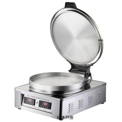 新品定制早餐店电饼铛电动电煎锅生煎锅商用电饼铛加温加高圈炉子