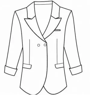 男式西装款式设计服装设计