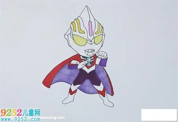 欧布奥特曼简笔画欧布奥特曼简笔画教程