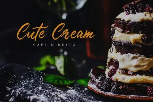 奶酪甜甜圈手写英文无衬线字体cheesedonutsbrushfont