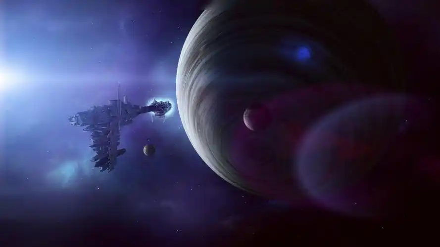 梦幻外太空星球高清壁纸