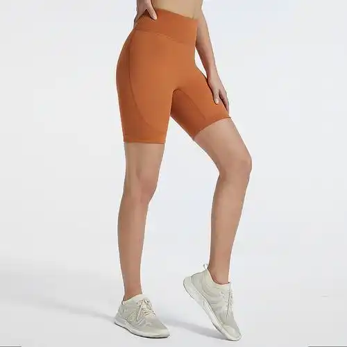 女款女款运动裤健身五分紧身裤高弹瑜伽裤女式短裤