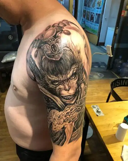 齐天大圣纹身图片