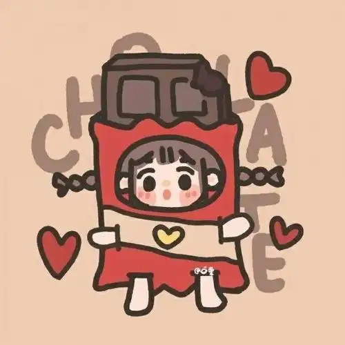 可爱姐妹多人团头10人手绘小头像