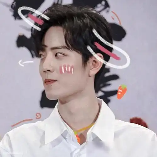 王一博肖战头像少年心动是仲夏夜荒原割不完烧不尽