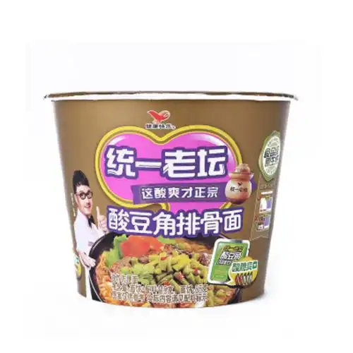 统一来一桶老坛酸豆角排骨面115g/桶图片【图片 价格 品牌 报价】