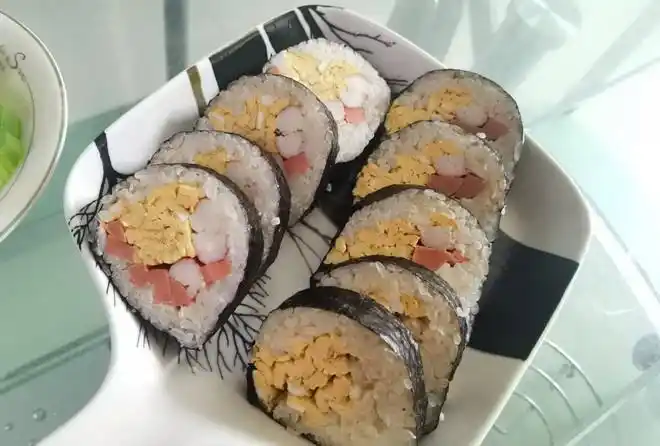 海苔寿司卷【不输外卖】的做法