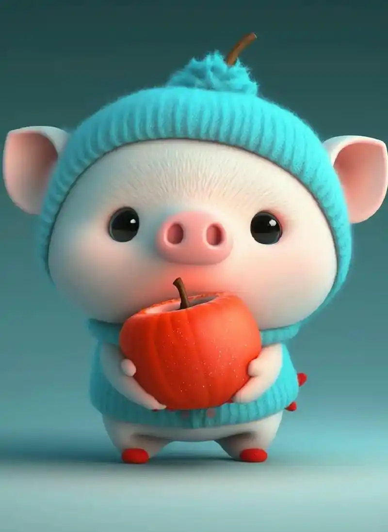 超萌猪猪头像.喜欢哪个快来领 拿走拿走别客气05 #卡哇伊  - 抖音