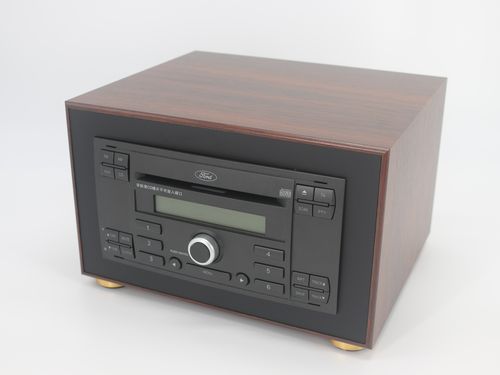 福特05款-07款福克斯原车cd机车载主机改装家用机箱音响尾线天线-mc