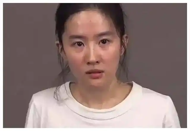 刘亦菲面试电影花木兰时素颜出镜相貌还是挺惊艳的
