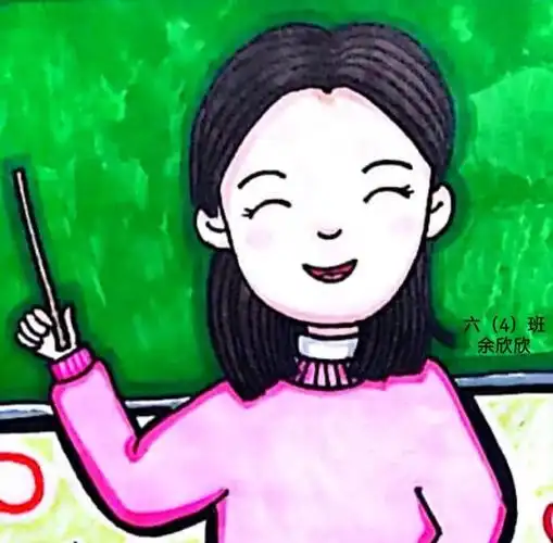 一线一银丝丹青描丹心大运学子为班主任画像