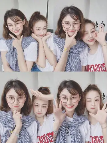 今天分享一些自拍合照不会尴尬的动作和技巧给你们 ①自拍表情和姿势