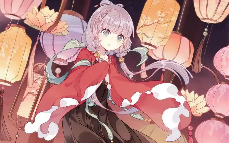 动态壁纸洛天依元宵大家元宵节快乐