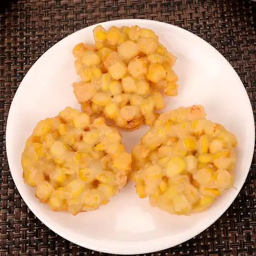 玉米烙 甜玉米 冷冻速食 点心半成品菜 玉米烙饼 懒人懒菜