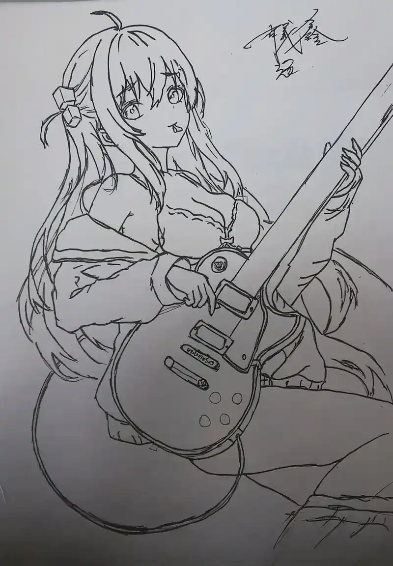 手绘 #原创 #画画 #二次元 没啥好发的更新一下画@蝶厌 - 抖音