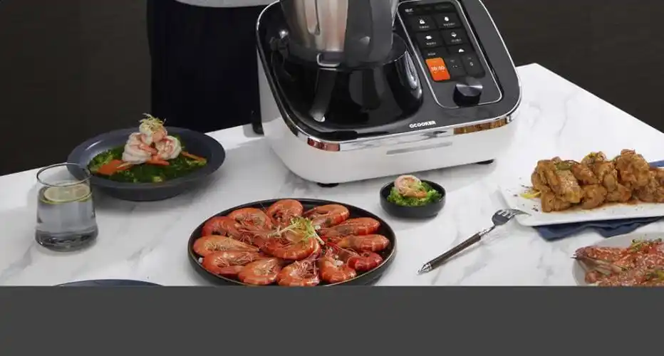 德国小美多功能料理机 圈厨自动炒菜机商家用智能多功能炒菜锅大容量