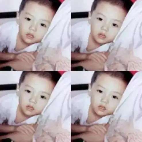 鹿晗晒"不羁"童年照:街上最酷的崽,被父母逼着拍照可还行!