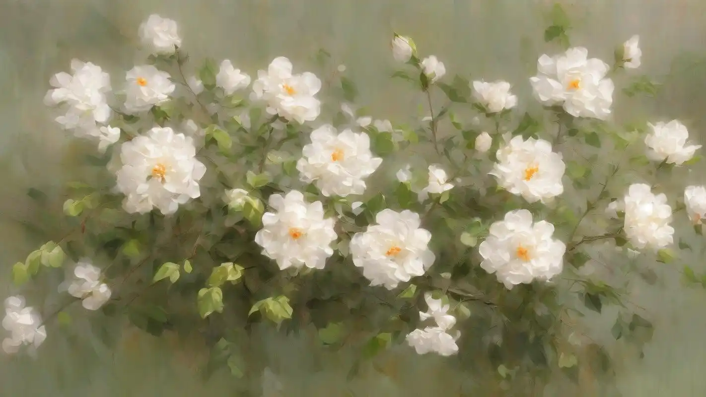 94唯美意境花草壁纸,清新淡雅超治愈95