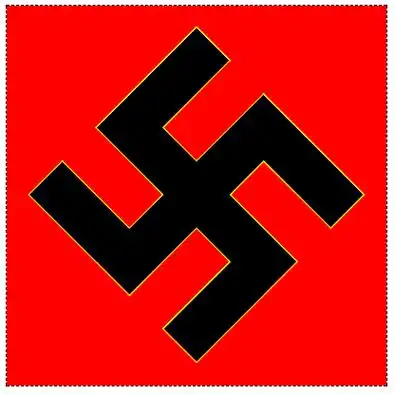 html5canvas绘制旋转45度佛教万字