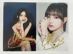 程潇签名照,亲签保真,程潇周边亲笔签名明星签名照 程潇亲签保