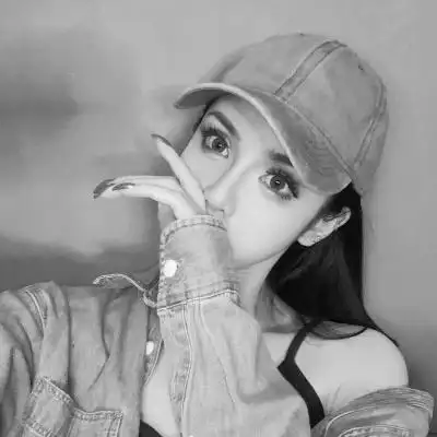 超拽霸气黑白女生头像图片