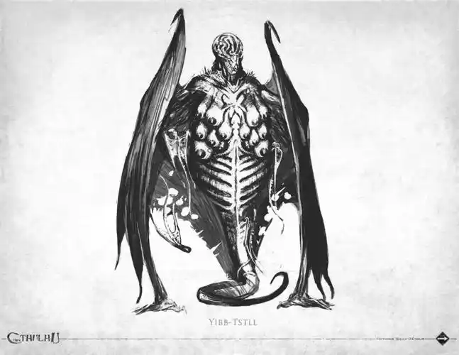 克苏鲁图集第二弹图多黑白稿同适合临摹