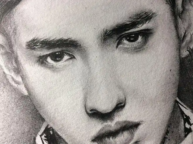 吴亦凡,手绘,素描