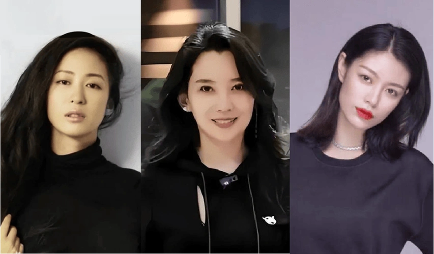 森林北章子怡,杨采钰刘亦菲,舒淇乐基儿,几人共用一张脸,都是莞莞类卿