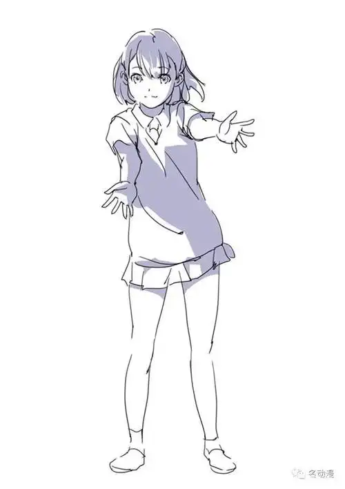 二次元人体,如何画出立体的角色?光影的配合必须要掌握好!