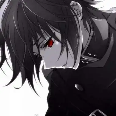 孤独黑暗系头像男生高冷动漫:尽管还不曾离开