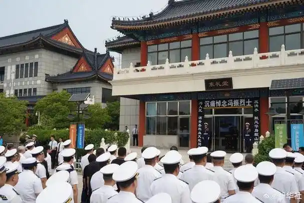 送别!90后消防员冯振烈士遗体告别仪式在北京八宝山举行