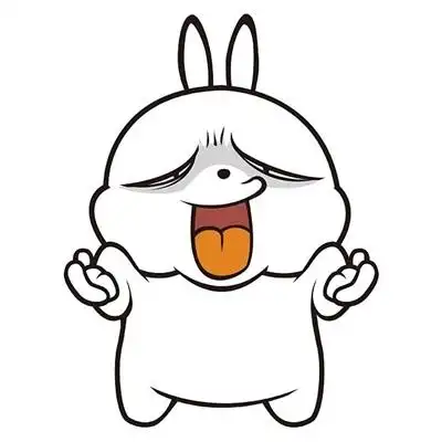 贱贱的流氓兔男生头像胖乎乎的小可爱