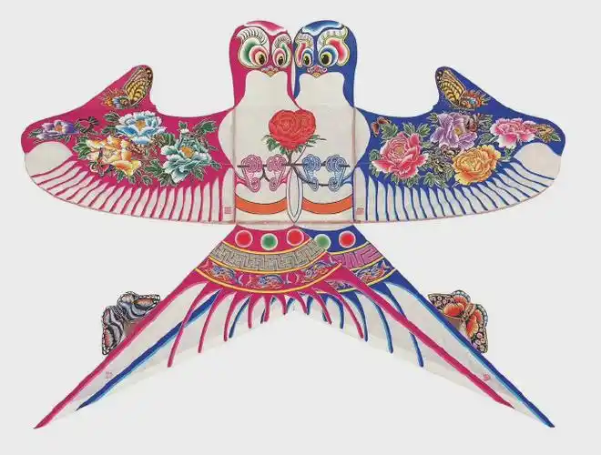 传统风筝真的美哭了##艺术公开课