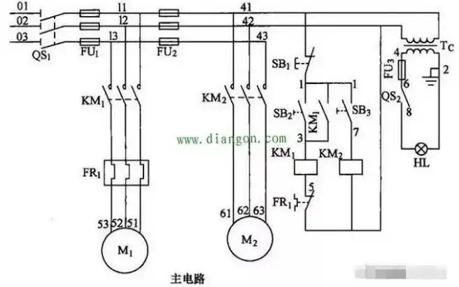 电工初学者如何快速看懂电气控制电路图