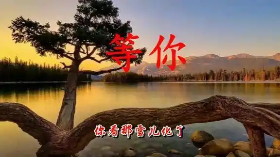 等你等你我一直都在等你