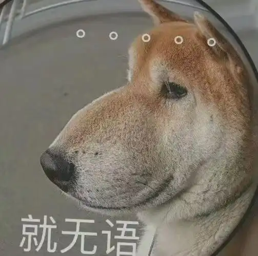 就无语狗狗表情包无语狗狗表情