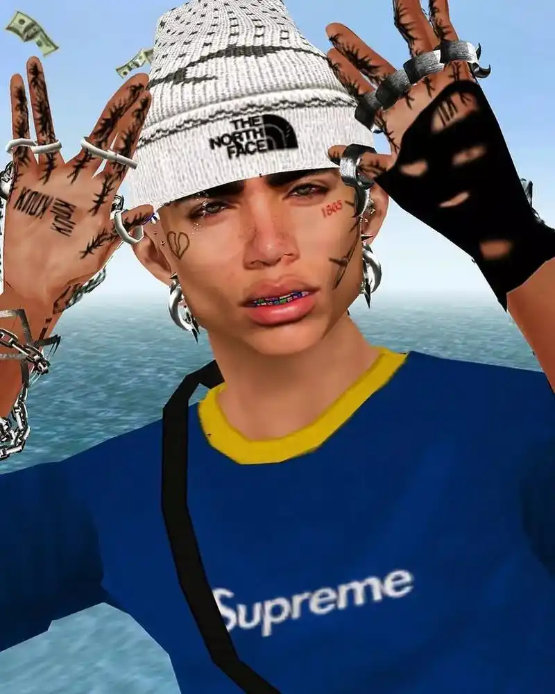 壁纸丨这个网红就是你们说的亚逼吗