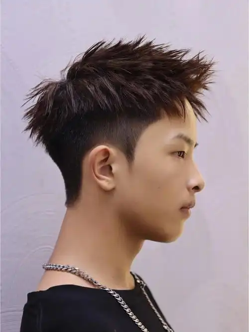 脸型#前刺短发    #前刺    #立体前刺    #凌乱前刺    #男生前刺头